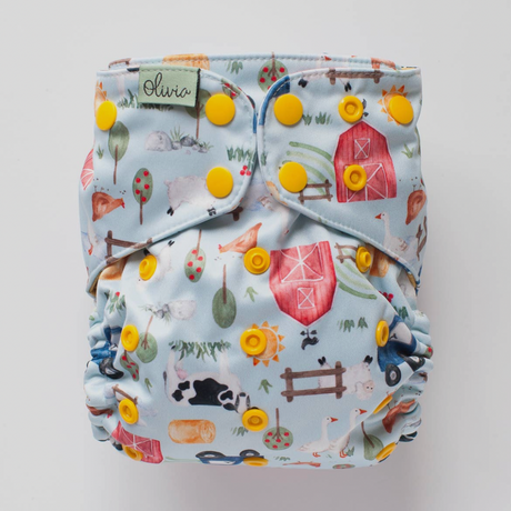 Olivia Diapers - Wide Fit (BTP)