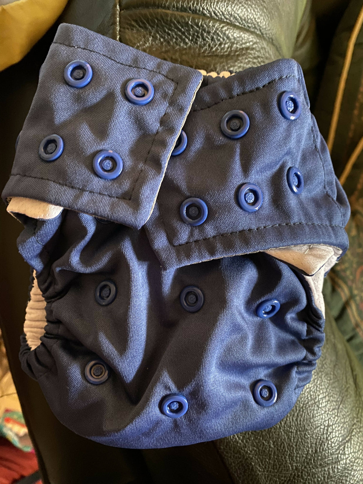 New Prewashed only Buttons Diapers Blue Pull Up Nappy