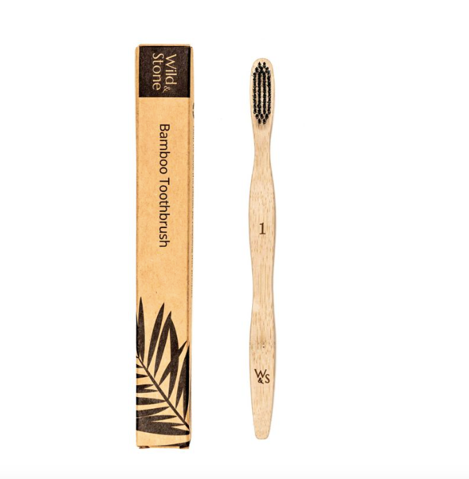 Adult Bamboo Toothbrush - Medium