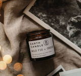 Earth Candle Co Wild Fig & Cassis Cotton Wick Candle