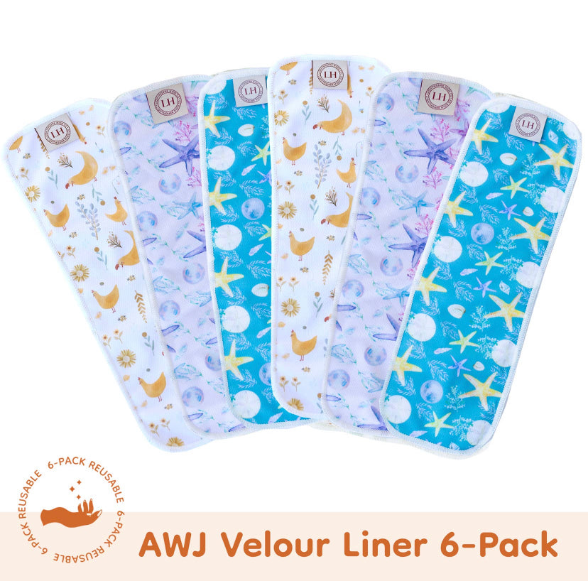 Lighthouse Kids Liner, Pack of 6