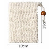 Sisal Soap Bag | Natural Fibre Mesh Soap Pouch Sack