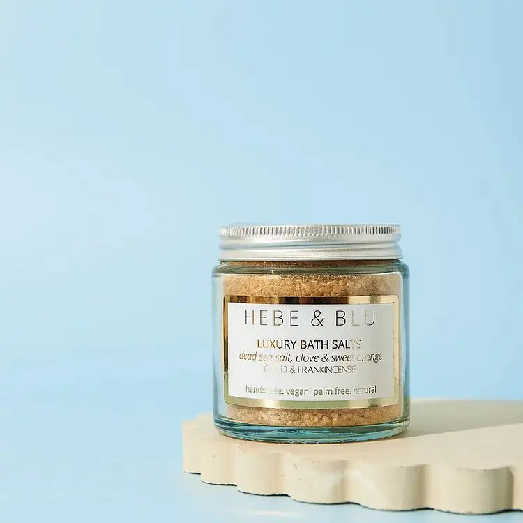 Hebe & Blu Bath Salts -  Gold & Frankincense