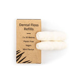 Corn Starch Dental Floss Refills - Mint