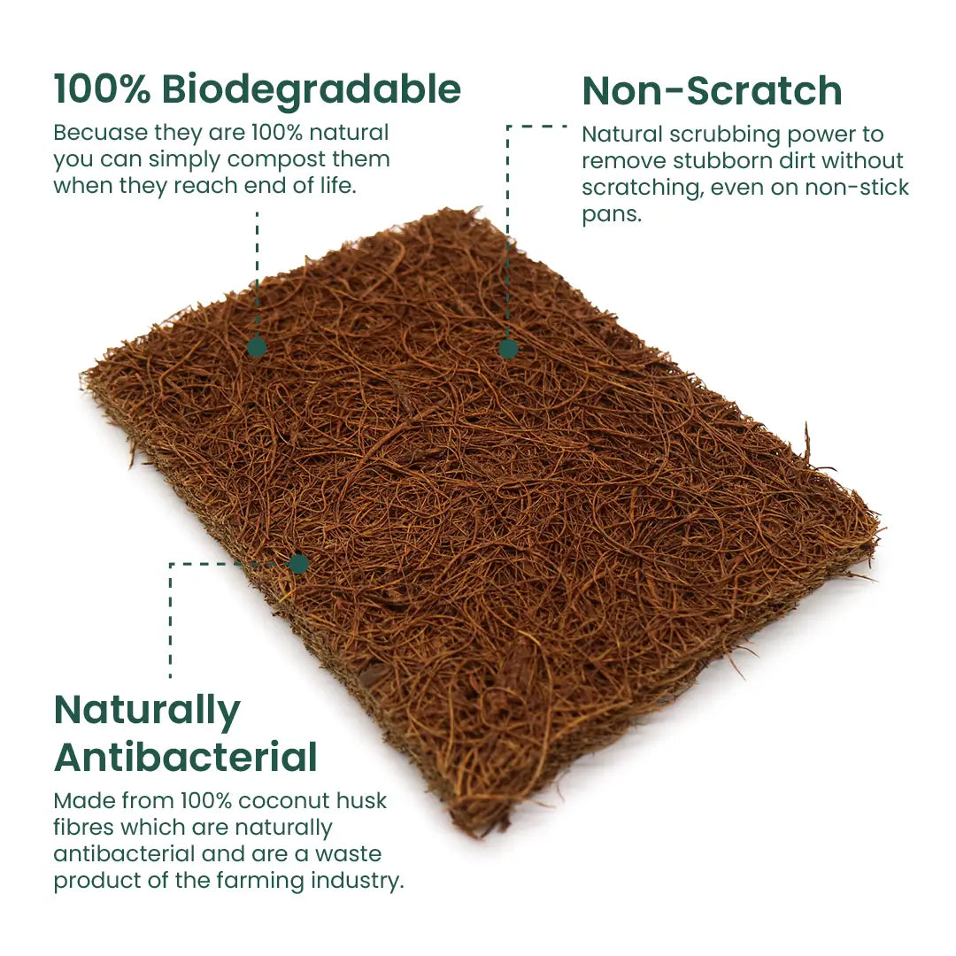 Durable Coconut Fibre Scrub Pad