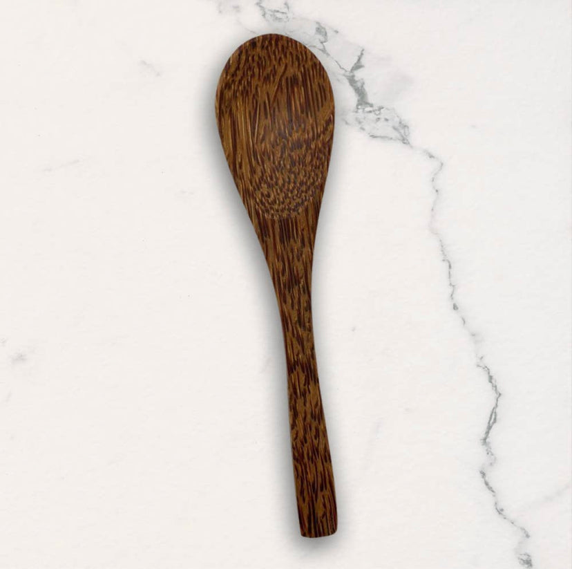 Coconut Wood Spoon, Small, 15cm