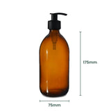 Glass Bottle with Liquid Pump