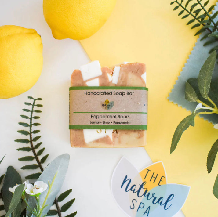 The Natural Spa Soap - Peppermint Sours